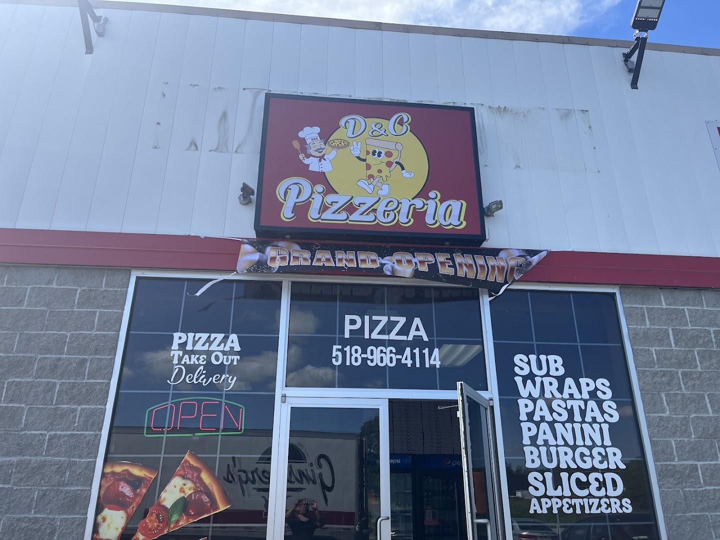 D & C Pizzeria Menu