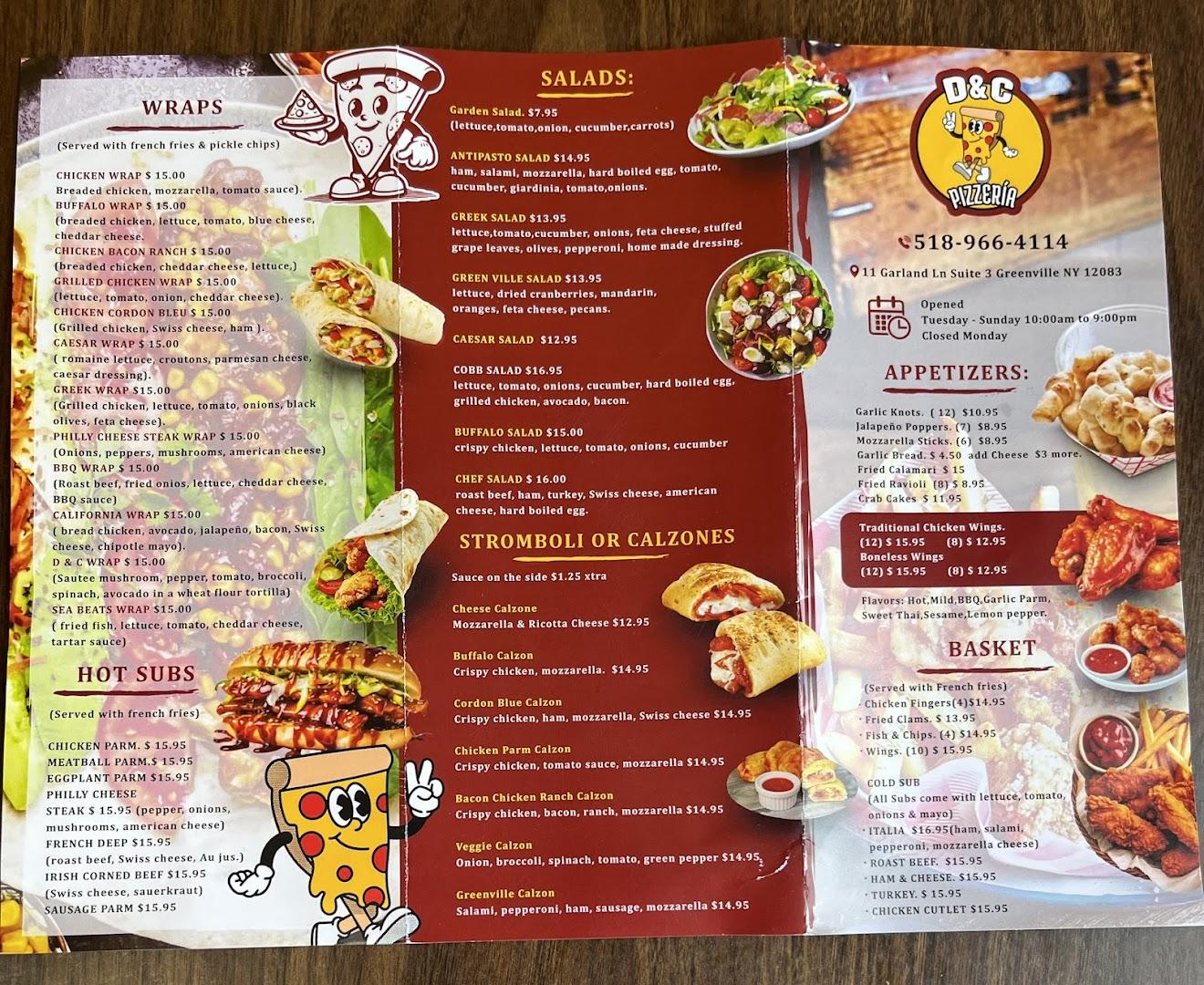 D & C Pizzeria