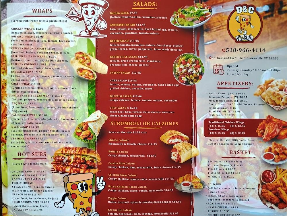D & C Pizzeria Menu image 4